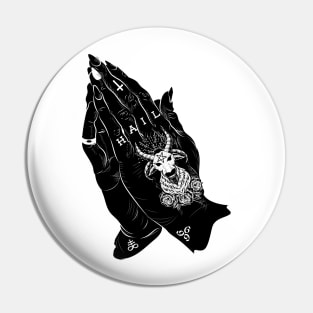 praying hands of the dark lord Pin