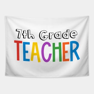 Rainbow 7th Grade Teacher Tapestry