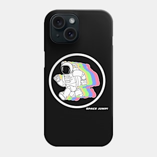 Astronaut Space Jump Phone Case