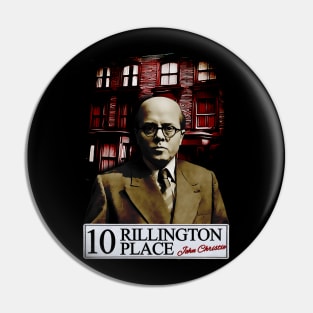 John Christie 10 Rillington Place Design Pin