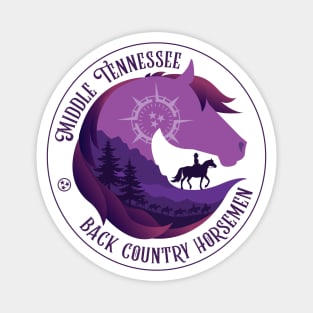 Middle TN Back Country Horsemen • Purple Magnet