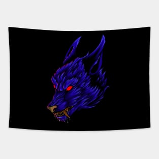 Mythical Wolf Tapestry