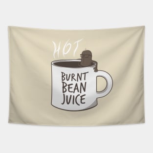 Coffee - Hot Burnt Bean Juice Tapestry