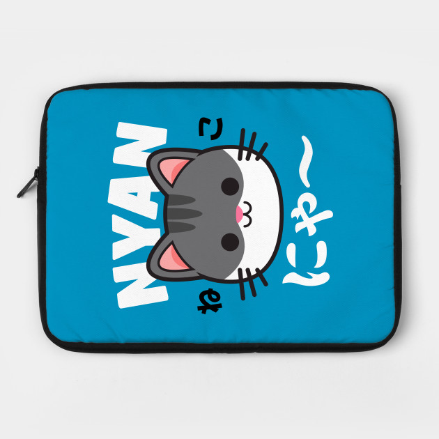 Cat Kawaii Cute Cats Laptop Case Teepublic Cat Kawaii Cute Cats Laptop Case Teepublic