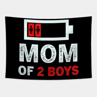 MOM OF 2 BOYS from Son Mothers Day Birthday Women Tapestry