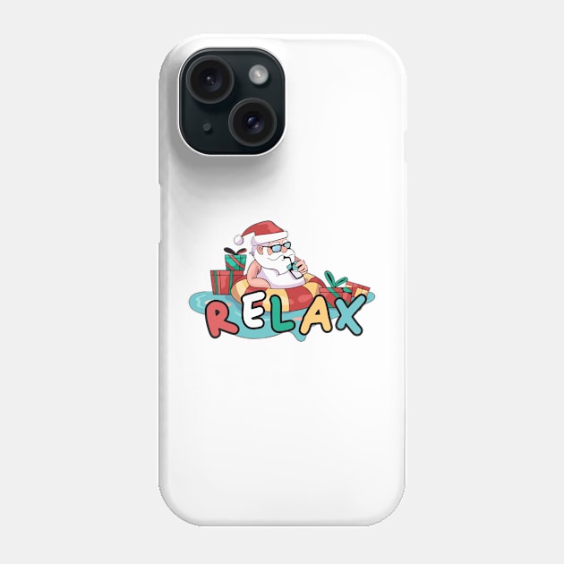 santa relax Phone Case by killzilla