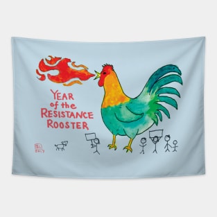 Resistance Rooster Tapestry