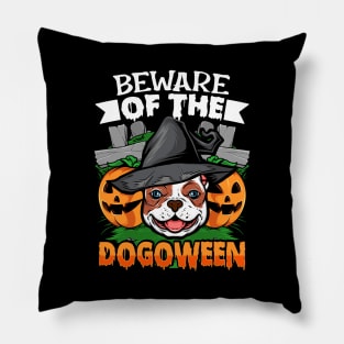 Fur-tastic Halloween Hound Dog Witch Costume Pillow