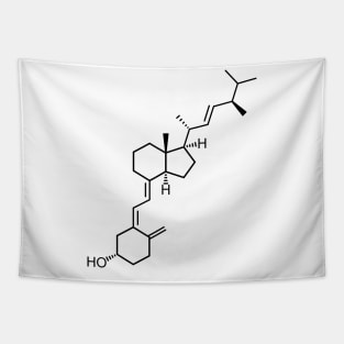 Vitamin D2 Ergocalciferol C28H44O Molecule Tapestry