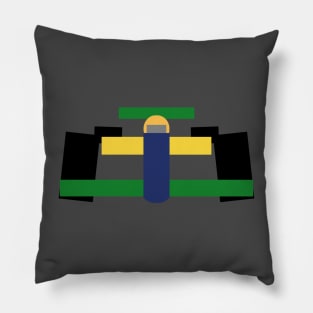 Formula racing driver - Brazil Pillow