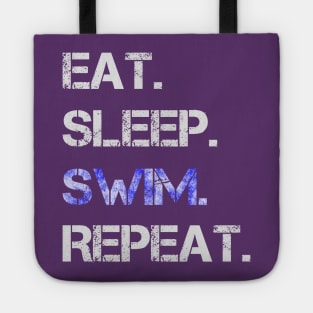 Eat Sleep Swim Repeat Tote