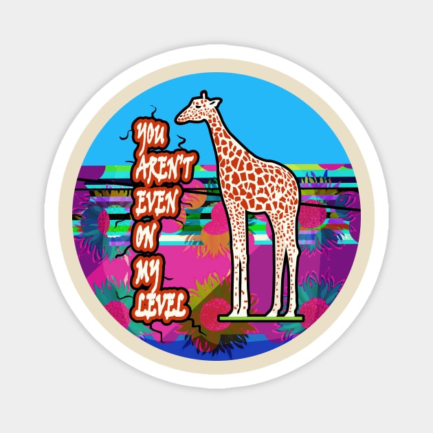Giraffe Magnet by momomoma