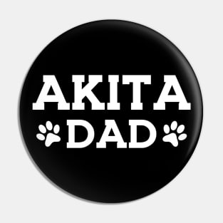 Akita Dad Pin