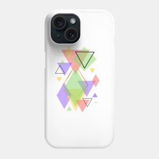 Geometric Art: Scattered Phone Case