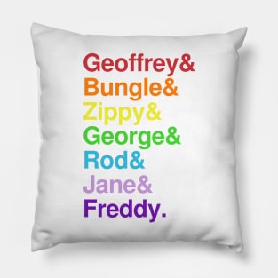 Rainbow Rainbow list Pillow