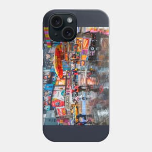 New York City Rainy Day Reflections Phone Case