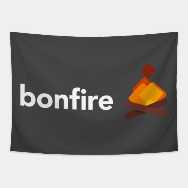 Bonfire Crypto Token Tapestry by Ghost Of A Chance 