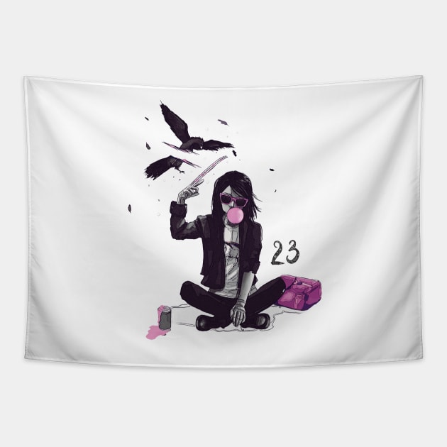 X-23 Tapestry by Susto