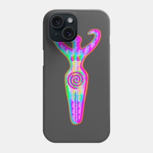 Spiral goddess Phone Case