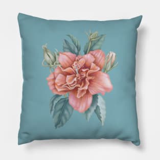 Hibiscus Crystals Pillow