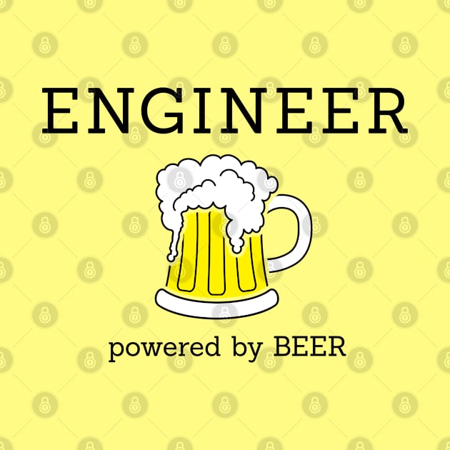 Engineer - powered by beer by Florin Tenica