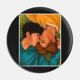 Nick and Charlie - heartstopper tfios poster no logo Pin