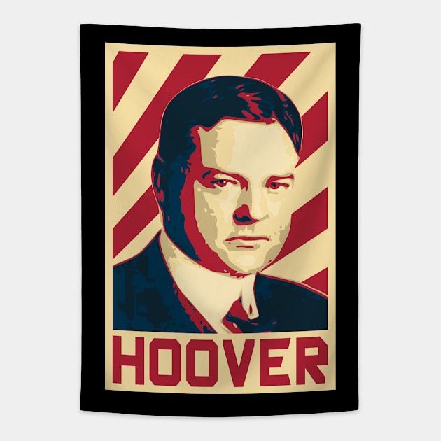 Herbert Hoover Tapestry by Nerd_art