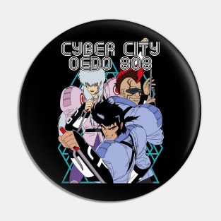 Cyber Police Trio Pin