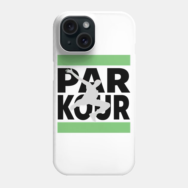 PARKOUR - FREERUNNING - TRACEUR Phone Case by Tshirt Samurai