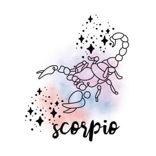 Scorpio Zodiac Sign T-Shirt