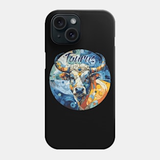 Taurus Zodiac Star Sign Astrology Phone Case