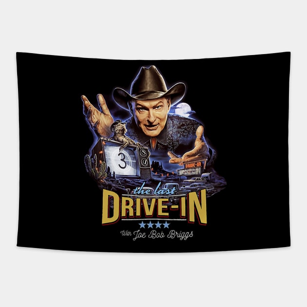 Joe Bob Briggs Last Drive-In Tapestry by Aishece