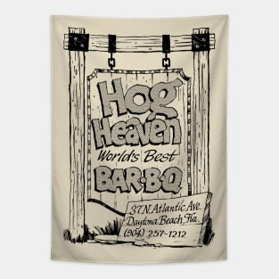 Hog Heaven - World's Best BarBQ Tapestry