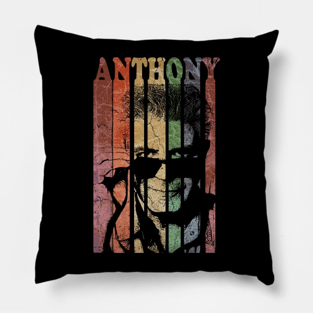 Anthony sunglasses//Retro Vintage aesthetic Pillow by 9ifary