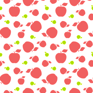 Apple Pattern Magnet