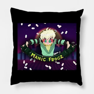 Manic Frogz Pillow