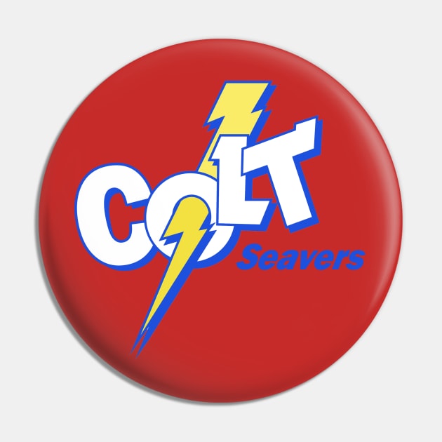 Colt Seavers Cola Pin by RetroZest