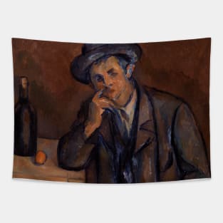 The Drinker by Paul Cezanne Tapestry