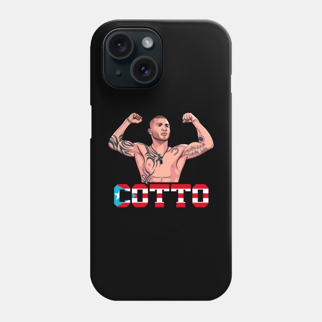 Miguel Cotto Phone Case by liomal