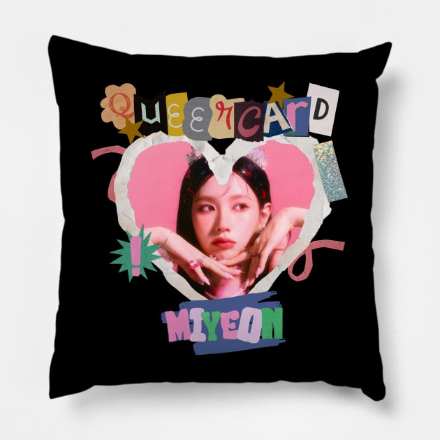 Queencard Miyeon (G)I-dle Pillow by wennstore