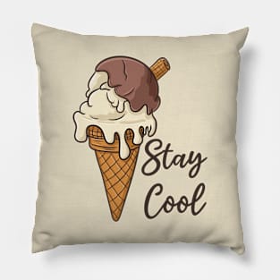 Stay Cool Ice Cream Pillow