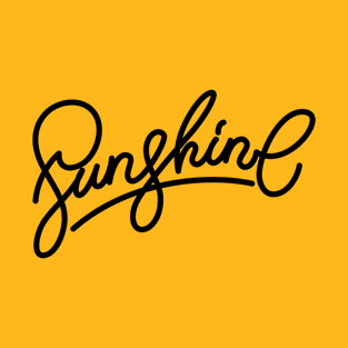 Sunshine Lettering T-Shirt