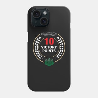 All I Want For Christmas Is 10 Victory Points - Board Games Design - Board Game Art Phone Case