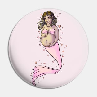 Mer- mommy to be Pin