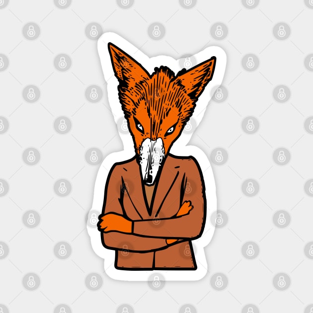 Mr. Fox Magnet by Solenoid Apparel