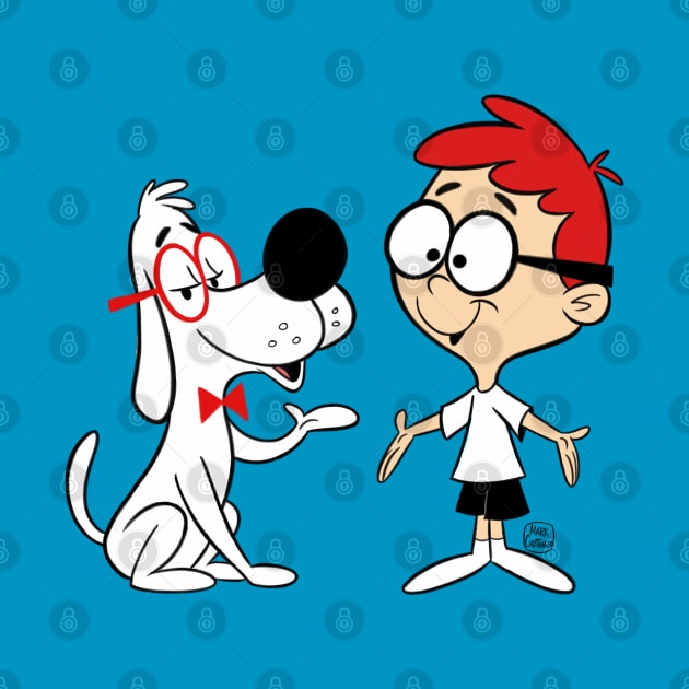 Mr. Peabody and Sherman by markscartoonart62