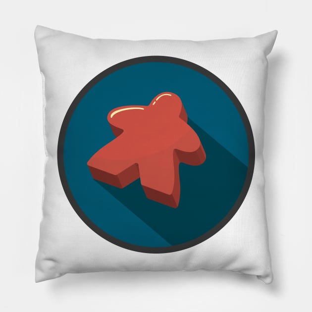 Meeple Pillow by RollForTheWin