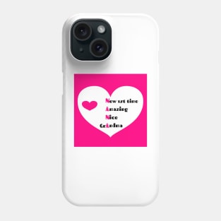 NANA: New 1st Time Amazing Nice Grandma Phone Case