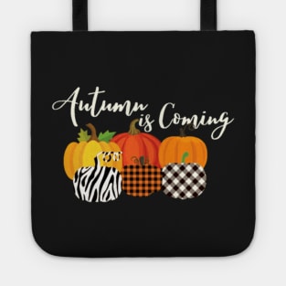 Autumn is Coming Pumpkin Tote