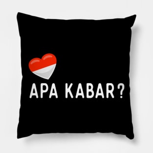 Indonesia Apa Kabar Pillow